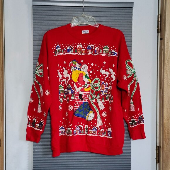 holiday time Tops - Holiday Time womans Xmas sweatshirt  size 22W